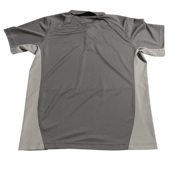 Columbia Polo Shirt Mens Medium Gray Omni Shade Omni Wick Short Sleeve 1637391 - Picture 2 of 9